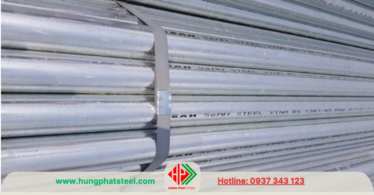 Ống thép SeAH phi 76 (DN65)