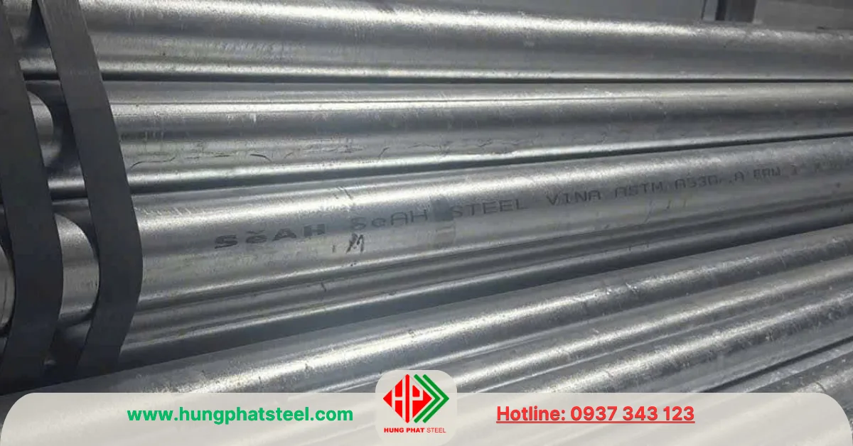 Ống thép SeAH phi 90 (DN80)