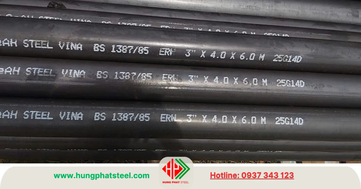 Ống thép SeAH phi 90 (DN80)