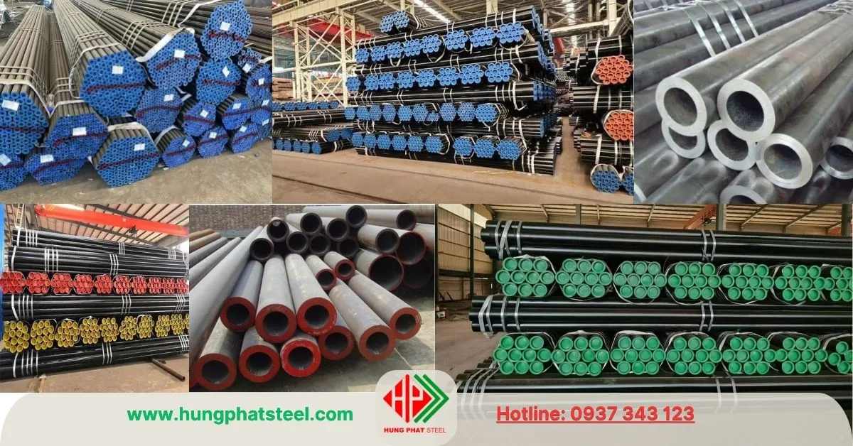Ống thép đúc dẫn khí - lựa chọn thông dụng