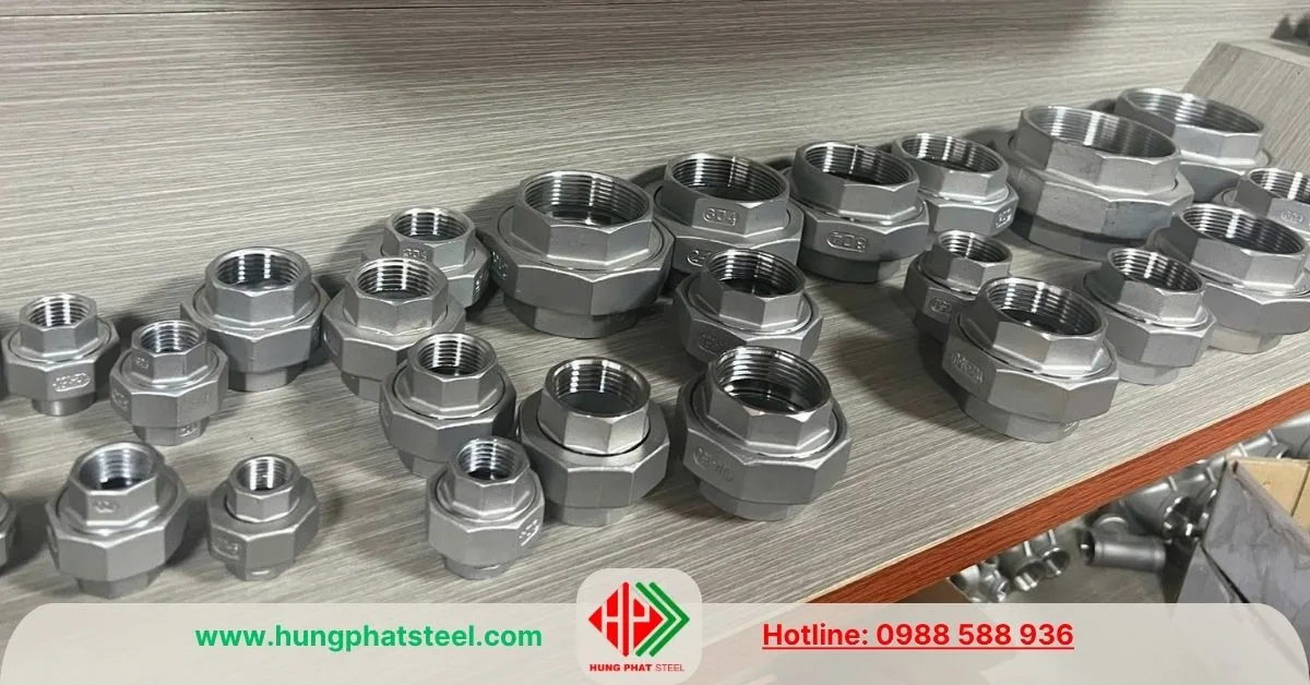 Rắc Co INOX DN100 (D114)