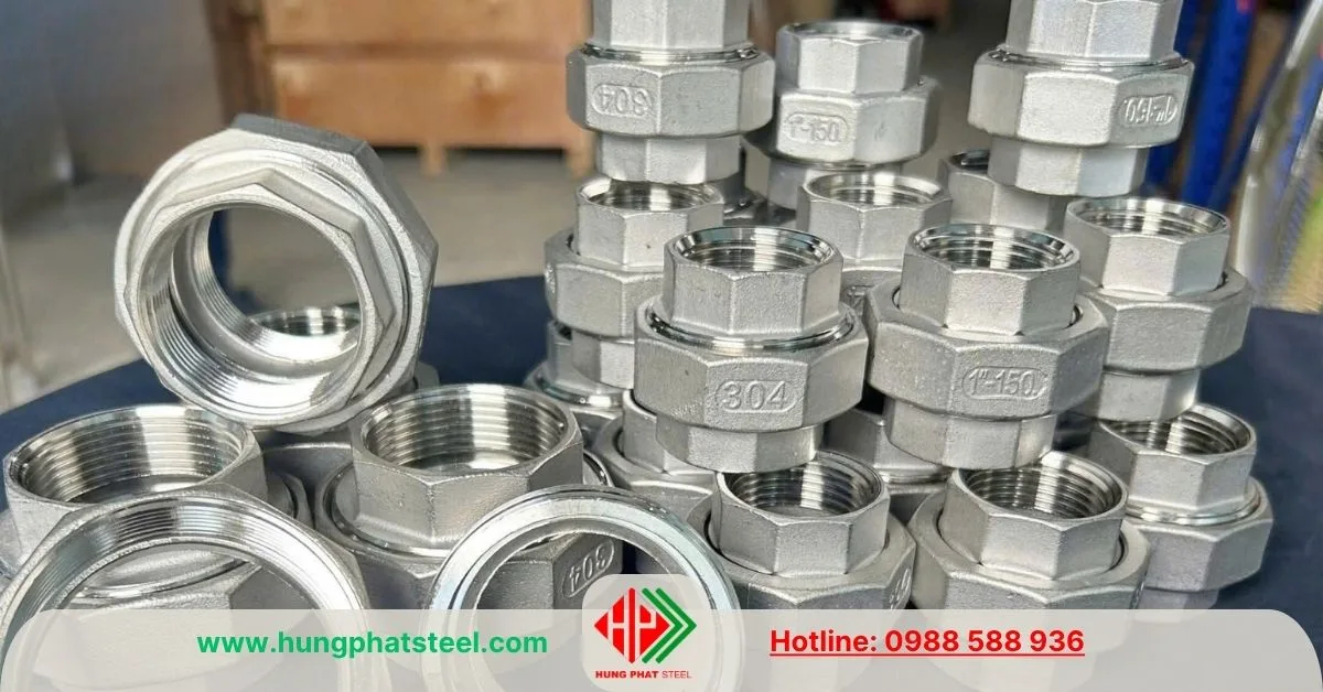 Rắc Co INOX DN25 (D34)
