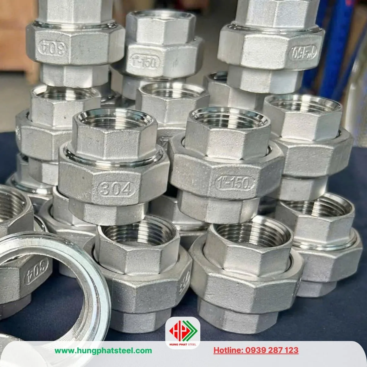 Rắc Co INOX DN25 (D34)