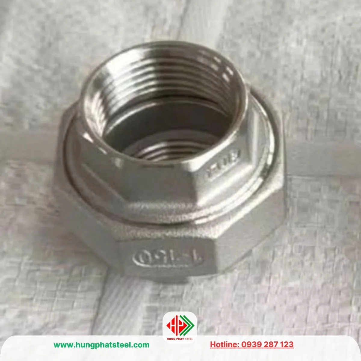 Rắc Co INOX DN25 (D34)