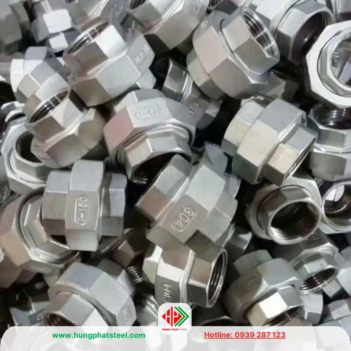 Rắc Co INOX DN25 (D34)