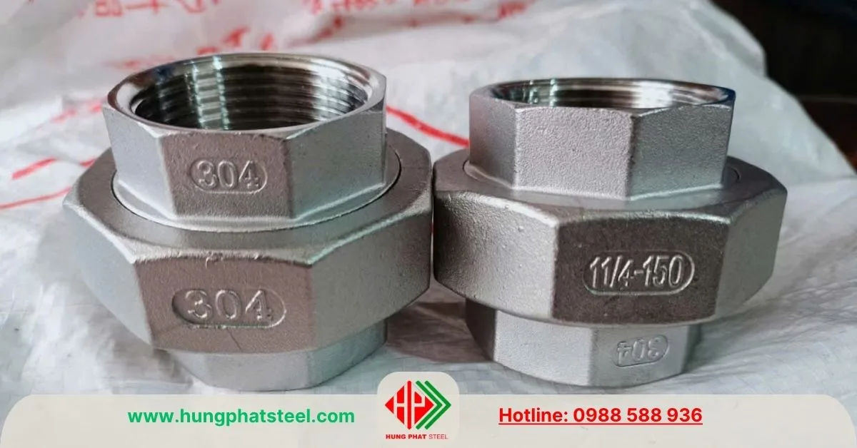 Rắc Co INOX DN32 (D42)