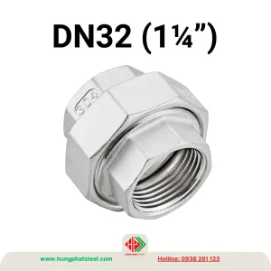Rắc Co INOX DN32 (D42)