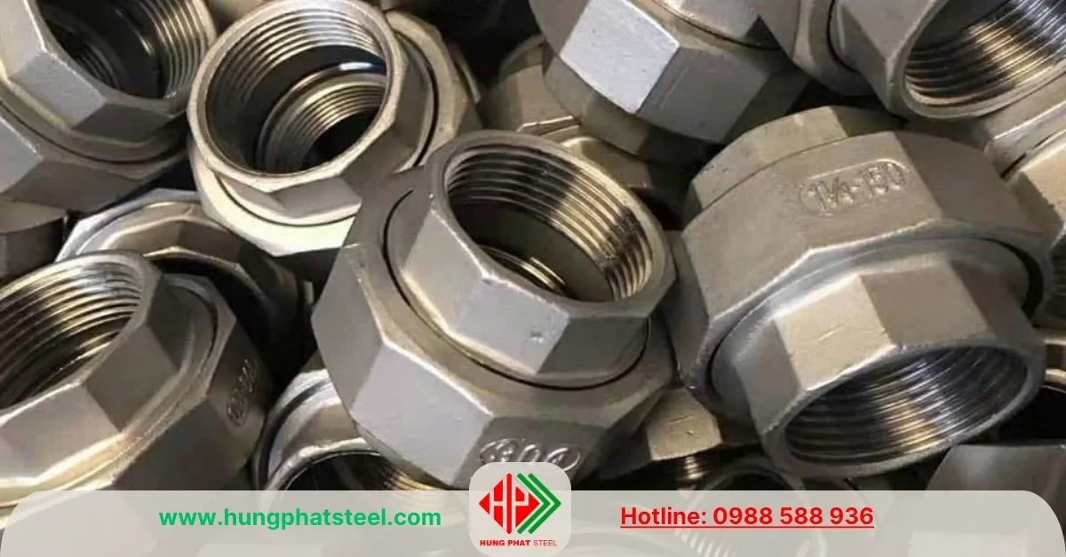 Rắc Co INOX DN32 (D42)