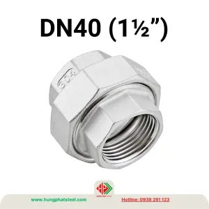 Rắc Co INOX DN40 (D49)