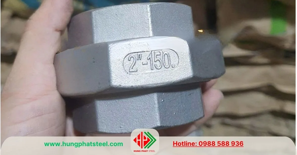 Rắc Co INOX DN50 (D60)