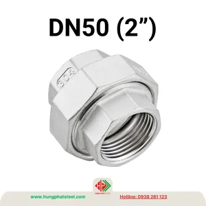 Rắc Co INOX DN50 (D60)