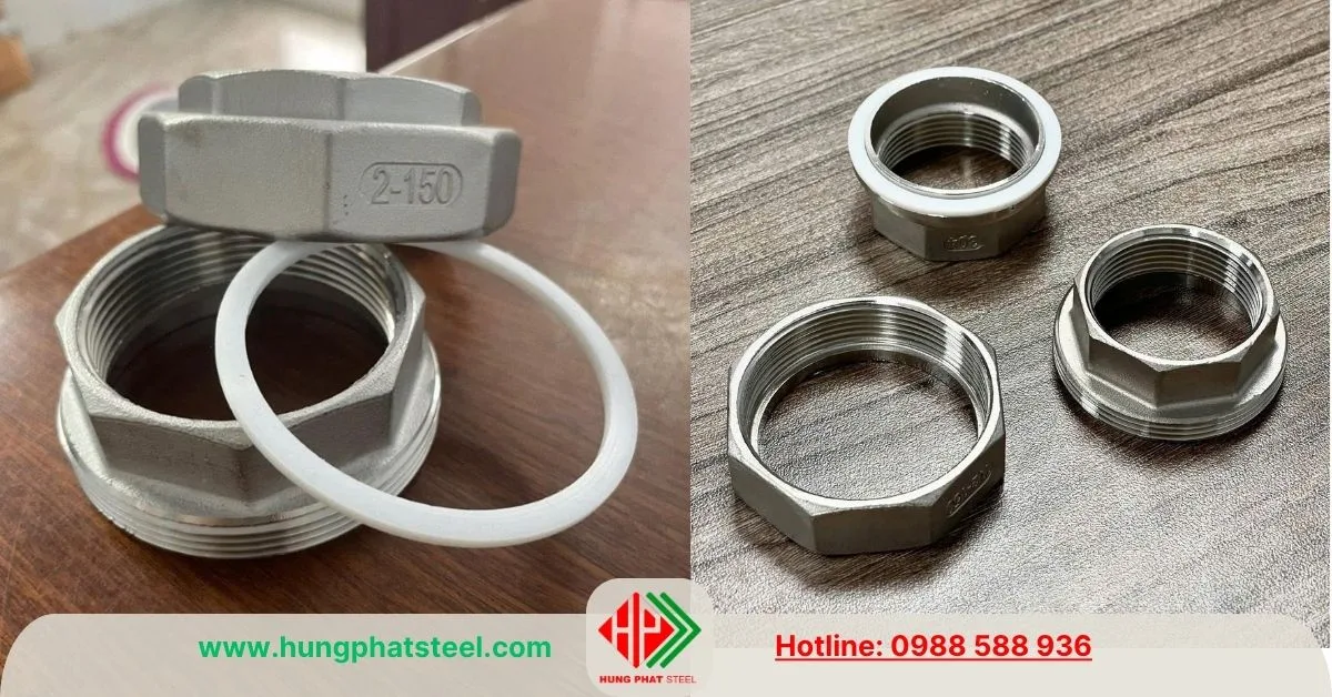 Rắc Co INOX DN50 (D60)