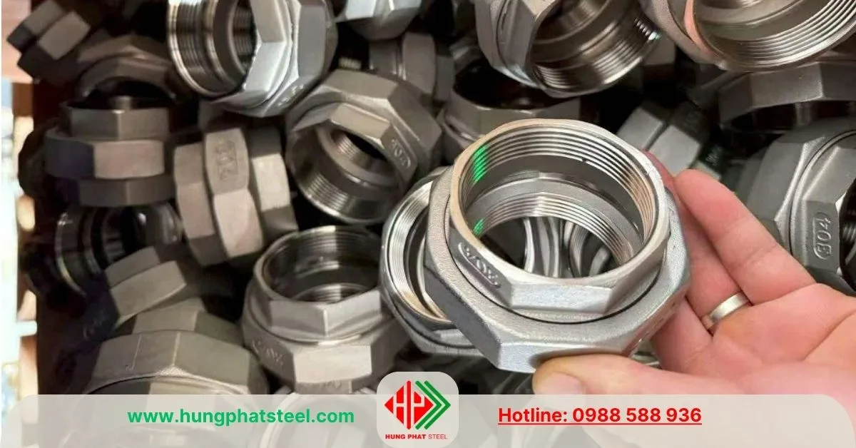 Rắc Co INOX DN50 (D60)