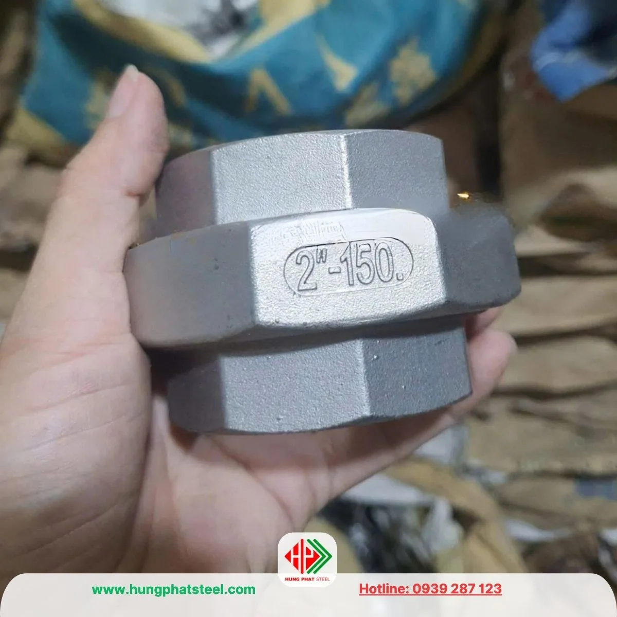 Rắc Co INOX DN50 (D60)