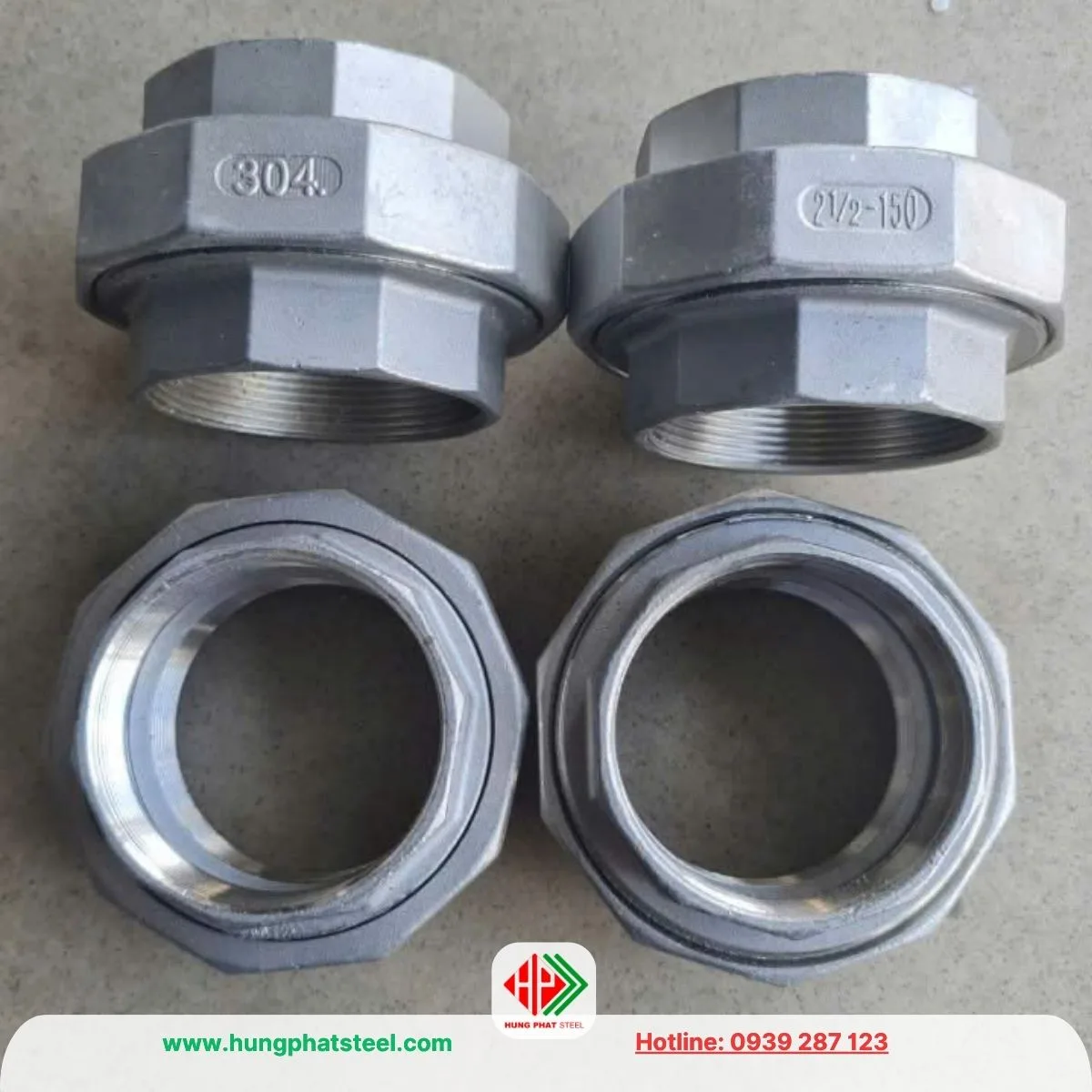 Rắc Co INOX DN65