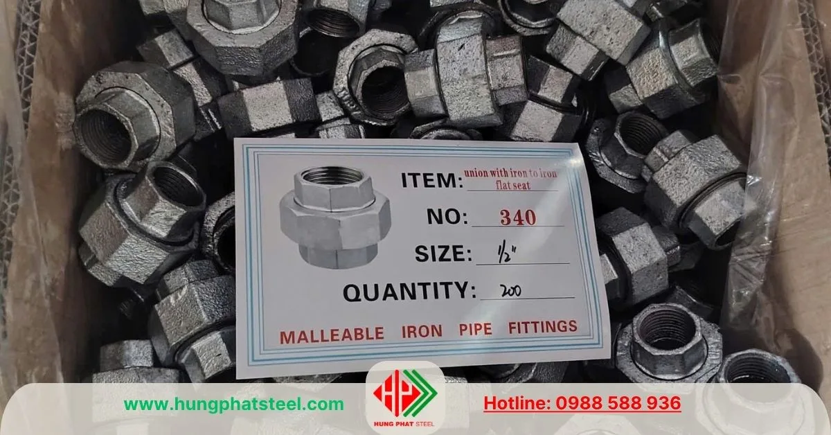 Rắc Co Mạ Kẽm DN15 (D21)