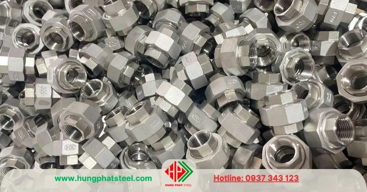 Rắc co INOX DN15 (D21)