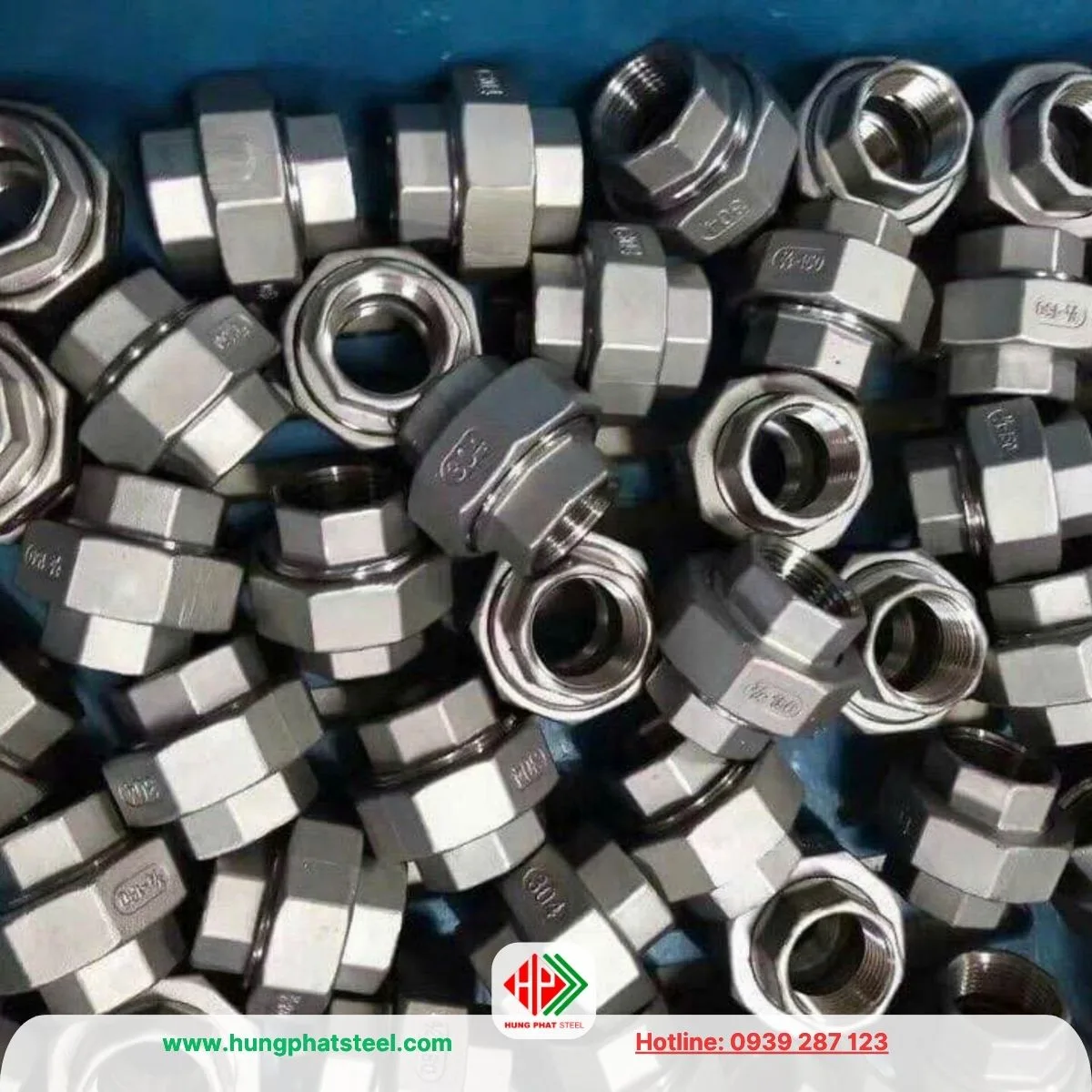 Rắc co INOX DN20 (D27)