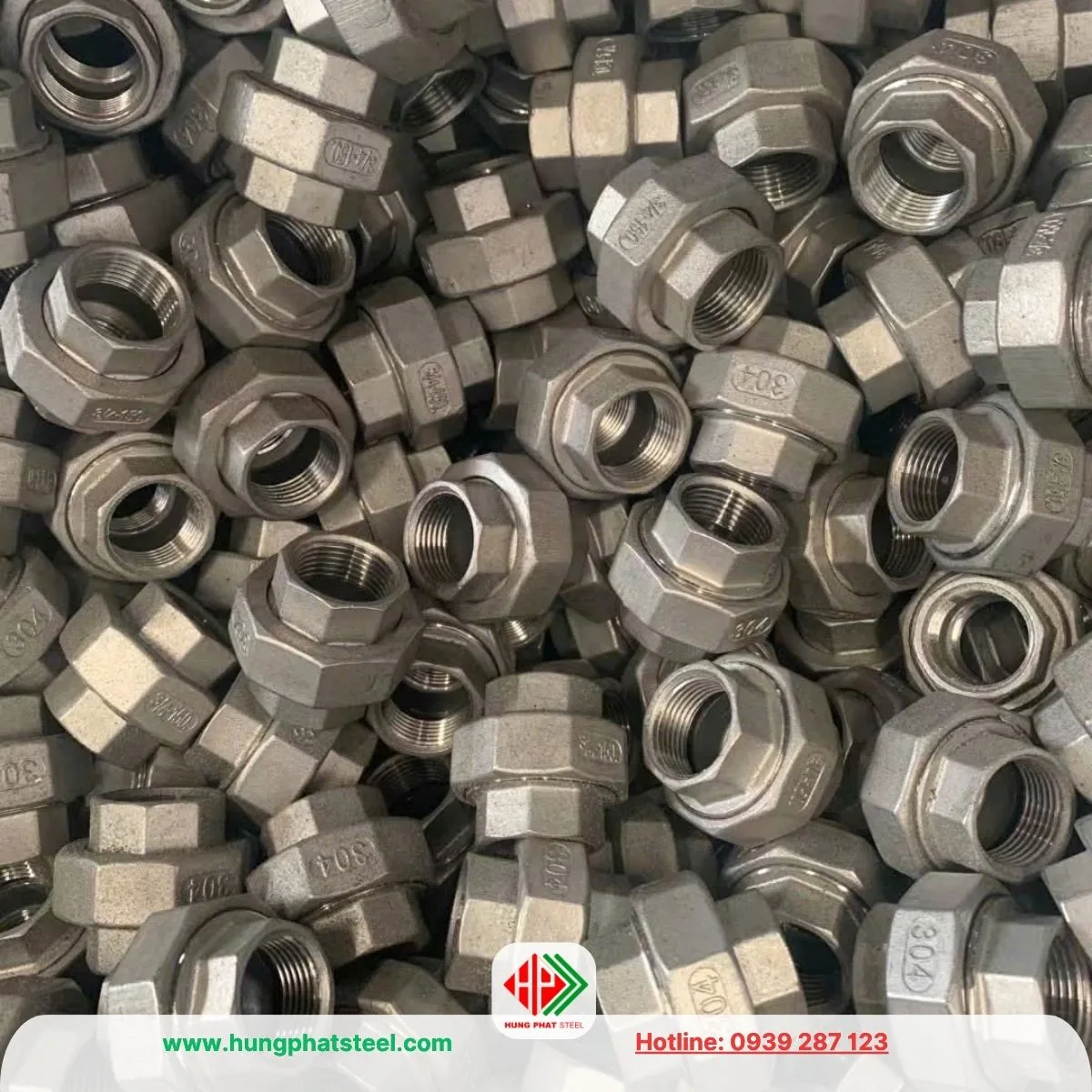 Rắc co INOX DN20 (D27)