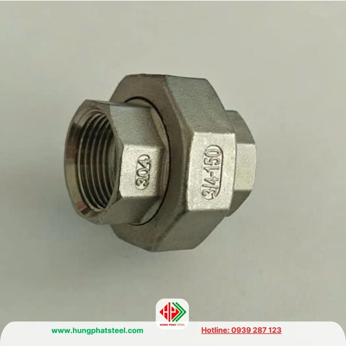 Rắc co INOX DN20 (D27)