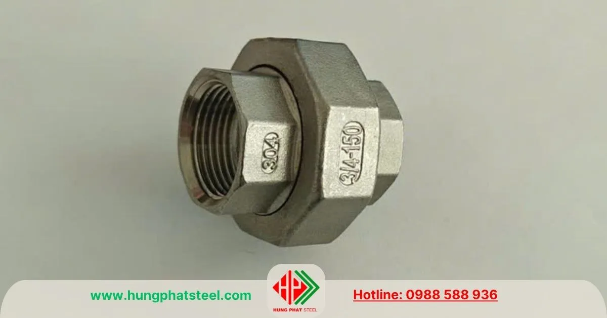 Rắc co INOX DN20 (D27)