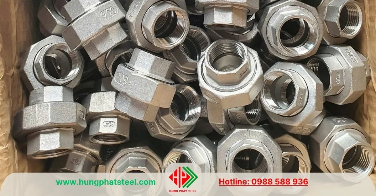 Rắc co INOX DN20 (phi 27)