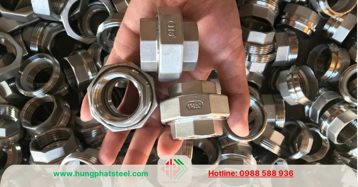 Rắc co inox 316 DN25 (D34)