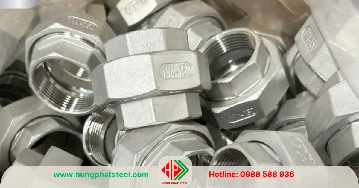Rắc co inox phi 42
