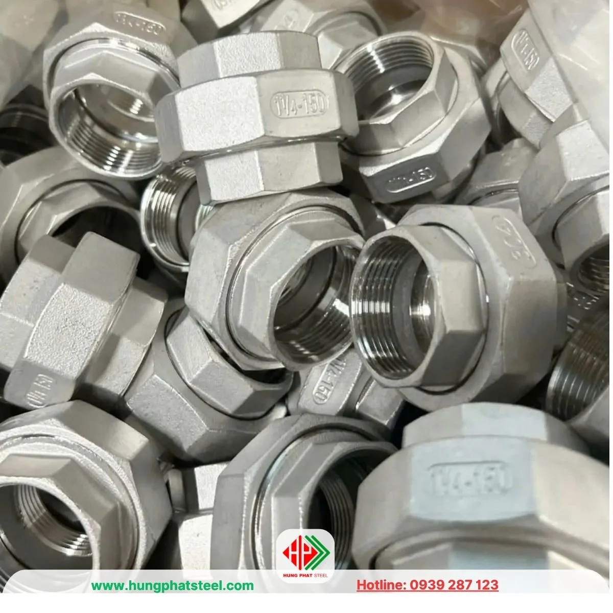 Rắc co inox phi 42
