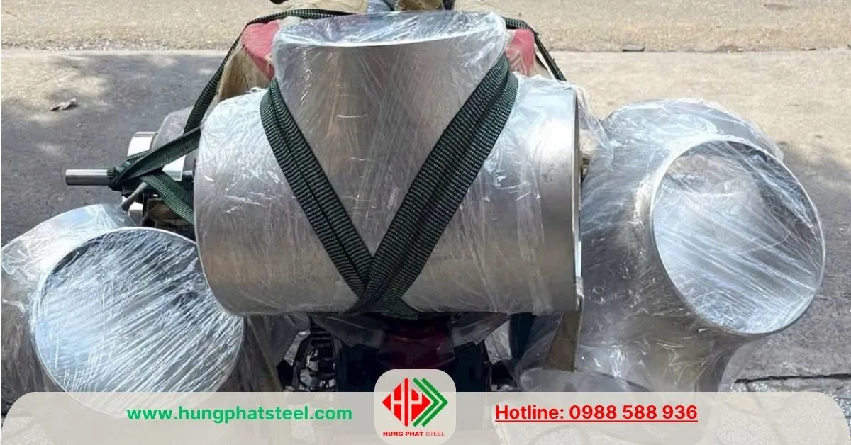Tê Hàn INOX DN300 (D325, 12inch)