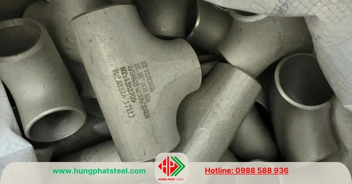 Tê Hàn INOX DN32 (D42)