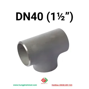 Tê hàn INOX DN40 (D49)