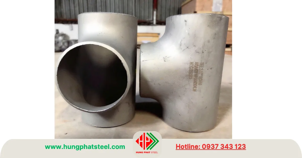 Tê hàn INOX DN65