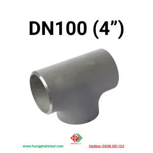 Tê hàn inox DN100 (D114)
