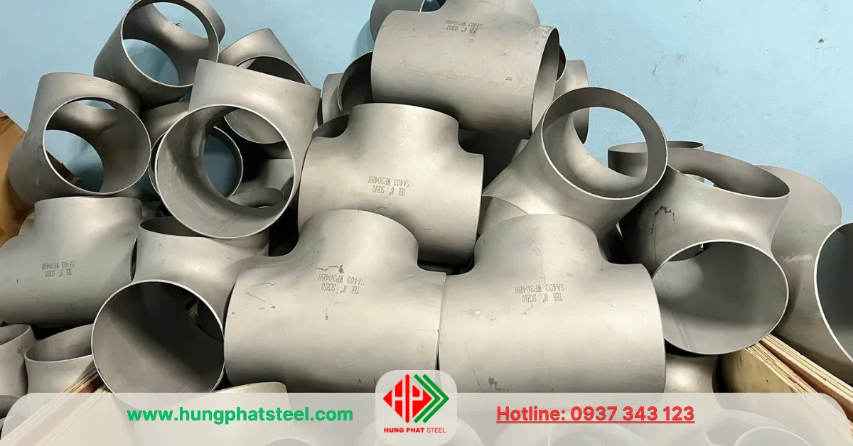 Tê hàn inox DN200 (D219)