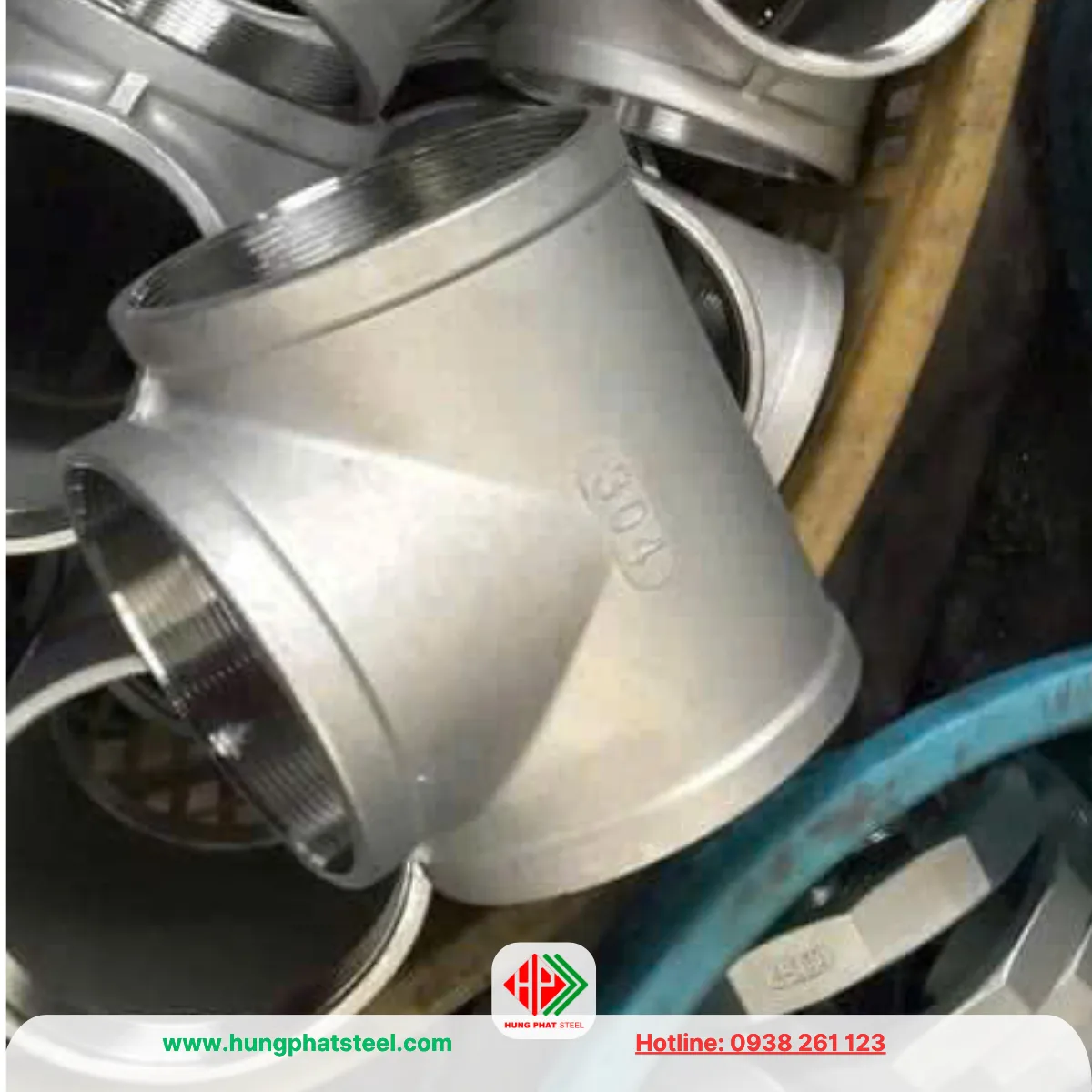 Tê Ren INOX DN100 (D114) - Ảnh 4