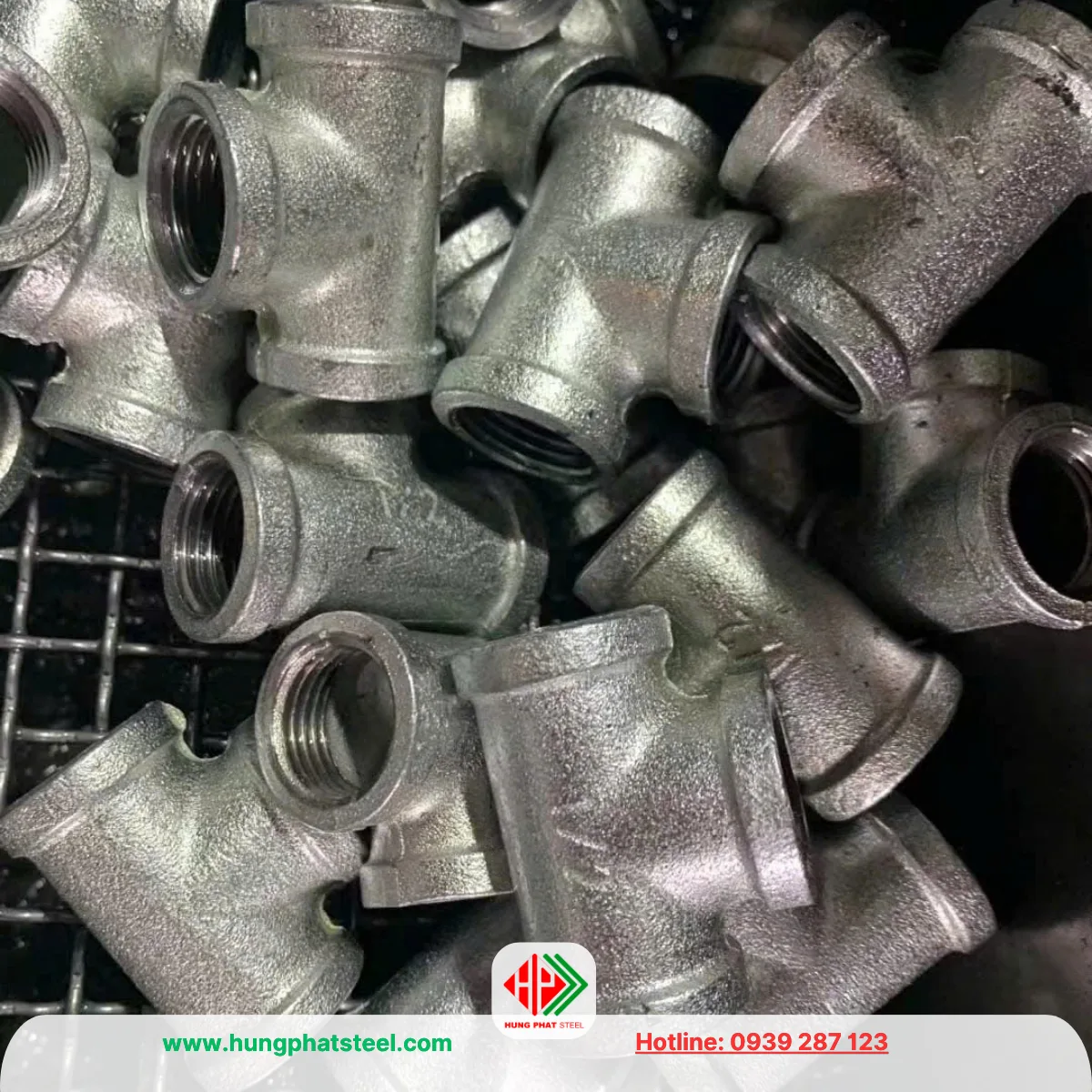 Tê Ren Mạ Kẽm DN15 (D21) - Ảnh 6