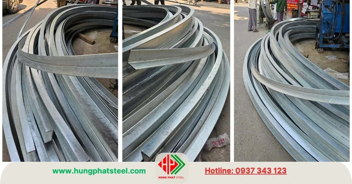 Thép hình V có uốn được không