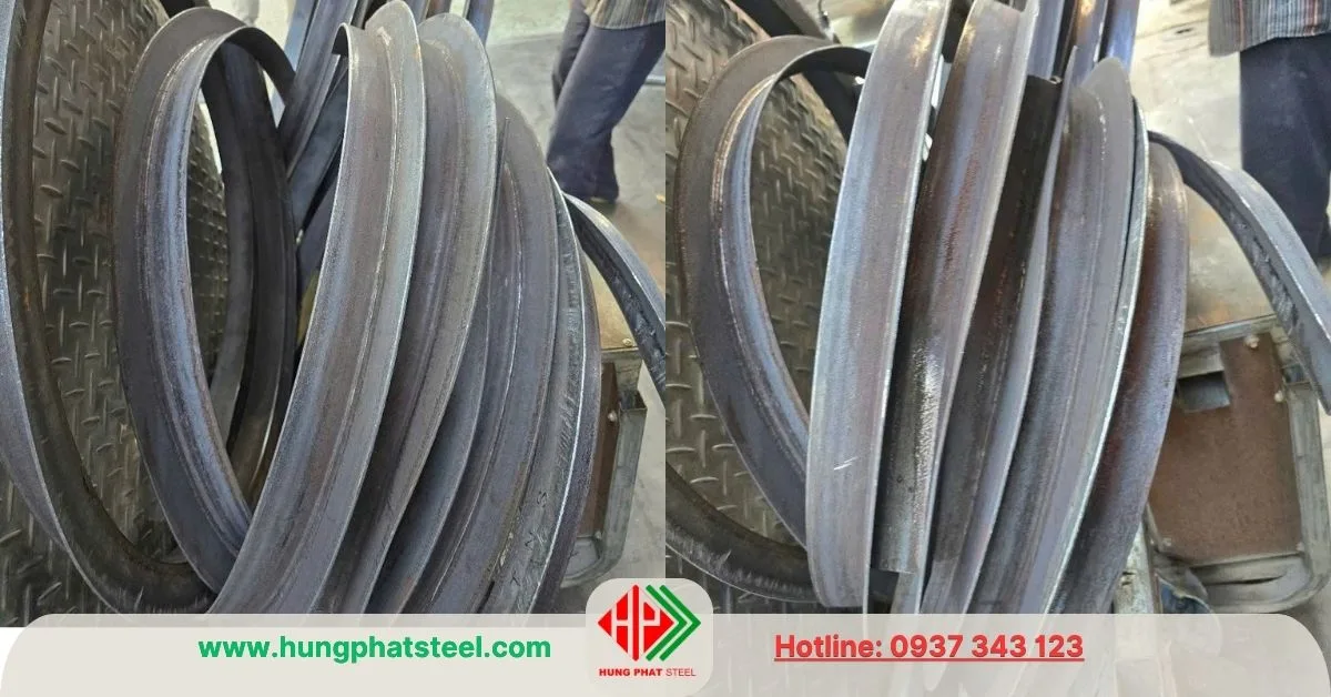 Thép hình V có uốn được không