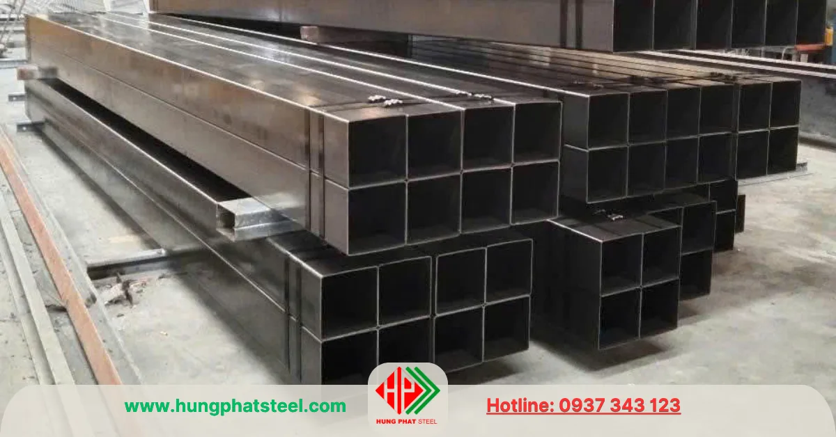 Thép hộp Hòa Phát 100x100