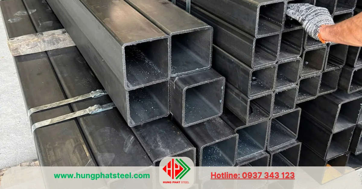 Thép hộp Hòa Phát 100x100