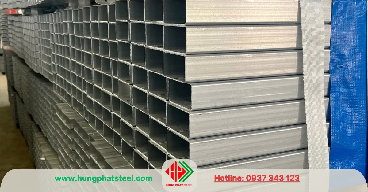 Thép hộp Hòa Phát 100x150