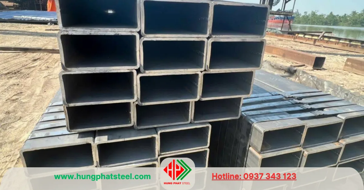 Thép hộp Hòa Phát 100x200