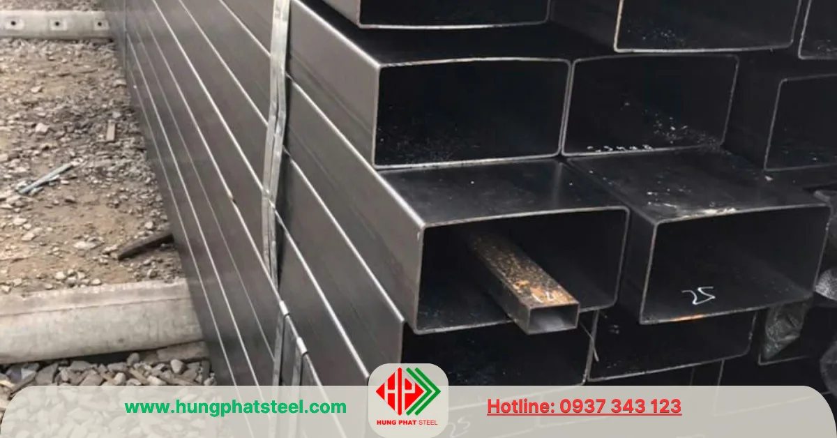 Thép hộp Hòa Phát 100x200
