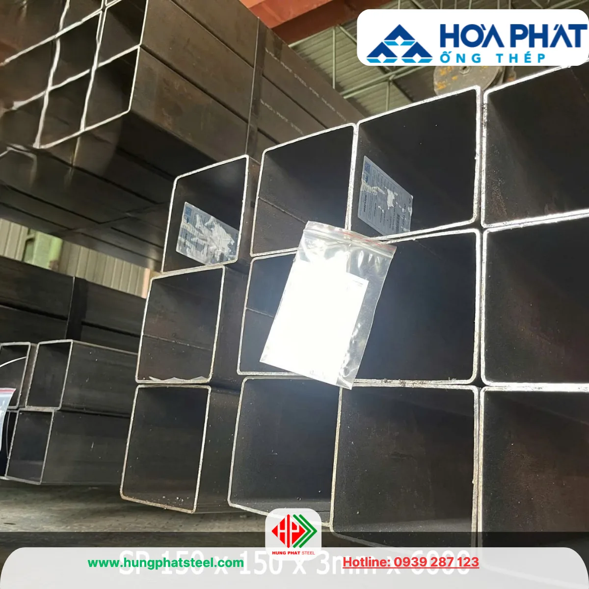 Thép hộp Hòa Phát 150x150