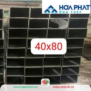 Thép hộp Hòa Phát 40x80