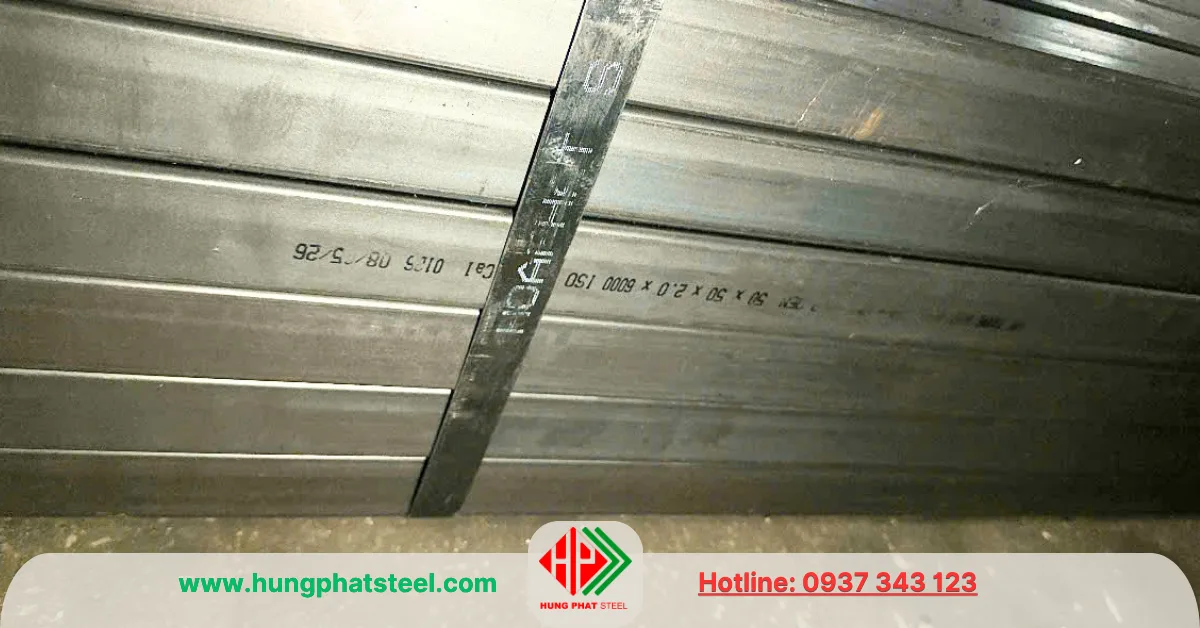 Thép hộp Hòa Phát 50x50