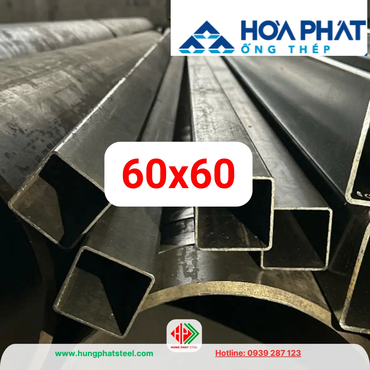 Thép hộp Hòa Phát 60x60