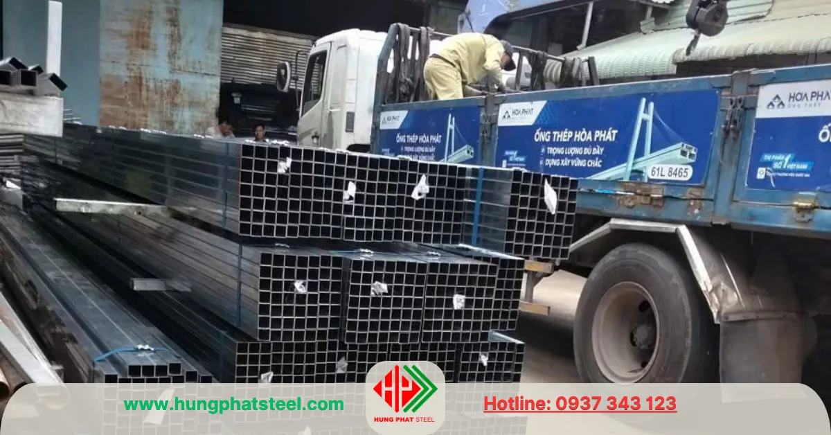 Thép hộp Hòa Phát 60x60