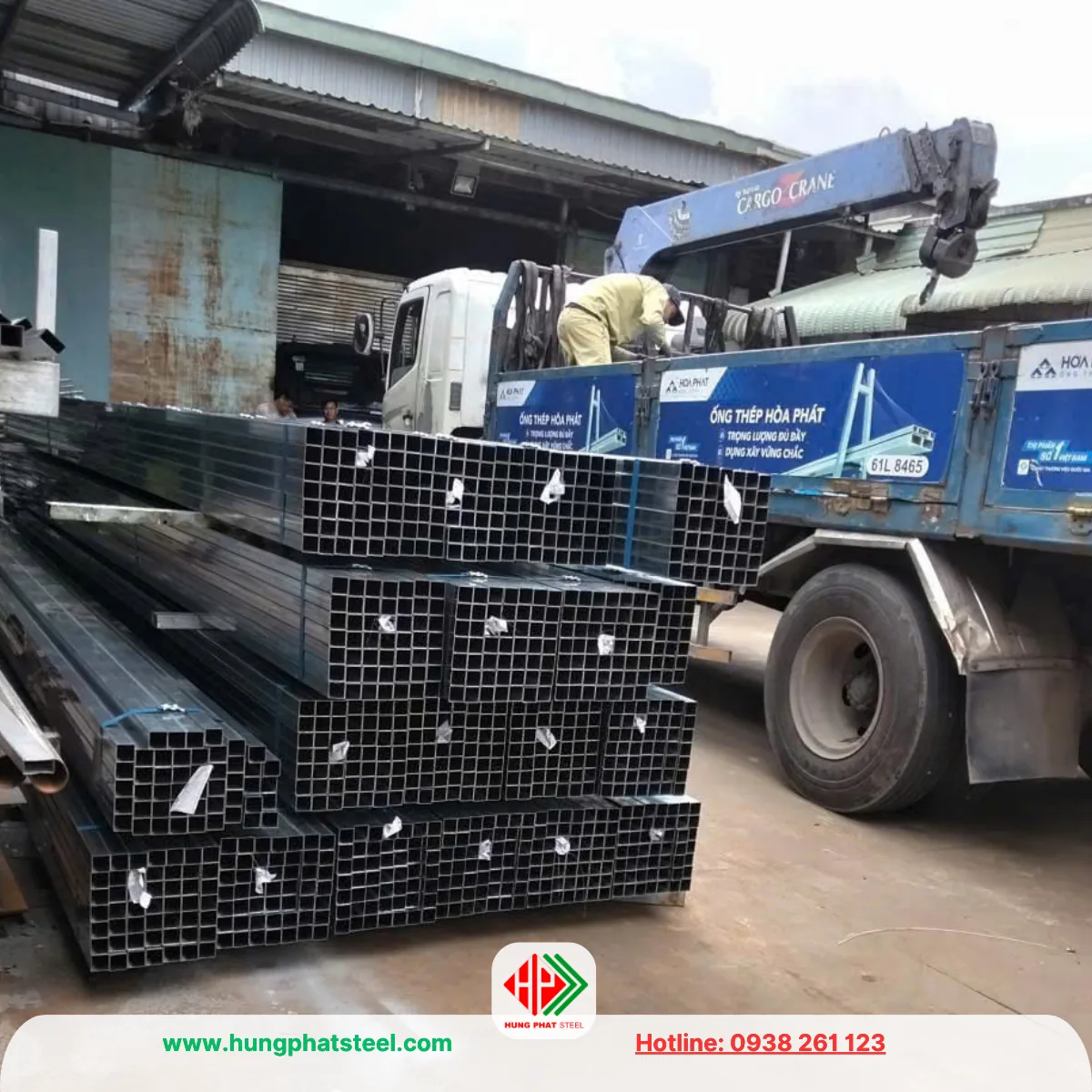 Thép hộp Hòa Phát 60x60